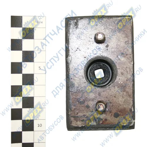 3102-1001020 Подушка двигателя передняя ГАЗ-3102,3302 60х100х35 2шпильки М8х1,5 резина+металл (100х6 ЧайковРТИ1