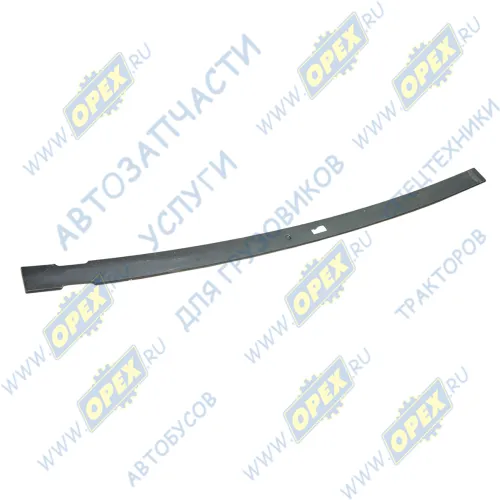 5425-2912102-01 Лист №2 рессоры КамАЗ задней (L=1950х90., вместо отверстия по краям вырезы) ЧМЗ