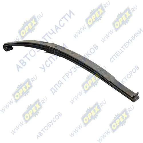 902203KZ-2902012-15 Рессора передняя (3 листа) (L=1940 мм.) КамАЗ-65115 Евро,КамАЗ-4308; с витым ушком ЧМЗ