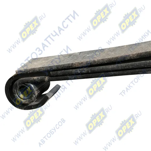 902203KZ-2902012-15 Рессора передняя (3 листа) (L=1940 мм.) КамАЗ-65115 Евро,КамАЗ-4308; с витым ушком ЧМЗ2