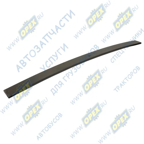 55111-2912101-02 Лист №1.2 рессоры КамАЗ задней (L=1450 мм.) КамАЗ-65115; 55111291210102 ЧМЗ