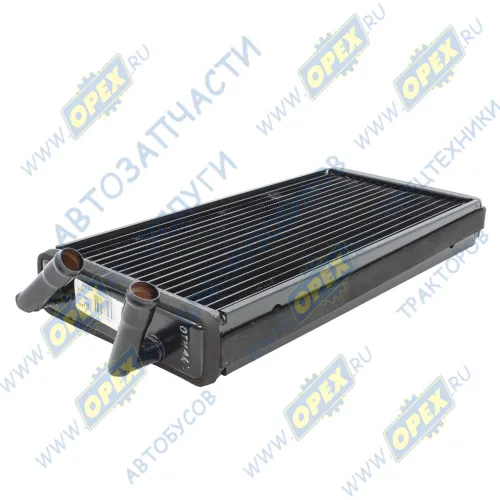 5440Ш-8101060 Радиатор отопителя МАЗ-5440,6430 2-х рядн.медн. (2 патрубка 90град) ШААЗ