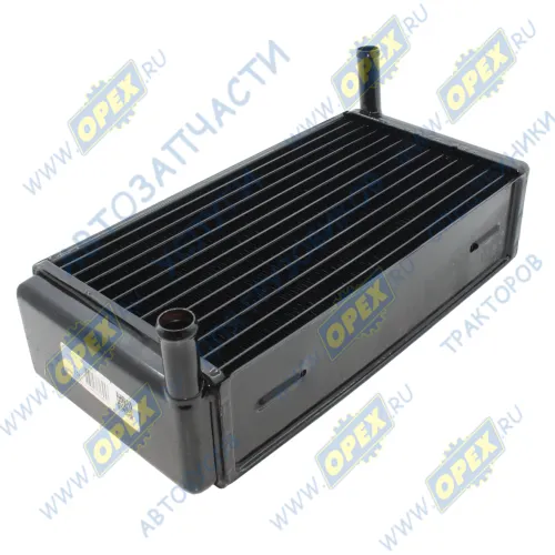 64221-8101060 Радиатор отопителя МАЗ-6422,4370; (медный 4-рядн.) 2 выхода ф20 ШААЗ