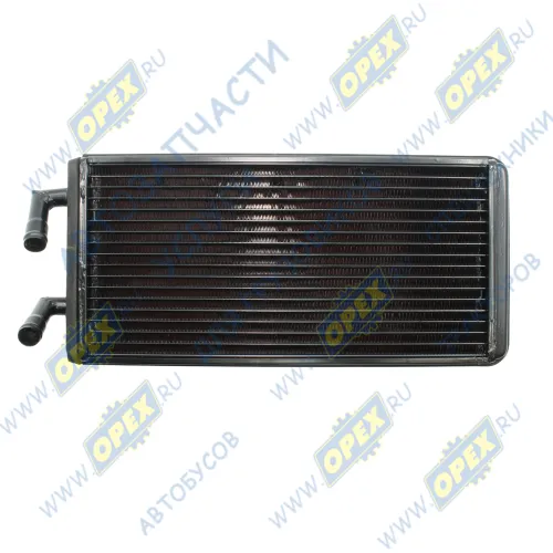 5440Ш-8101060 Радиатор отопителя МАЗ-5440,6430 2-х рядн.медн. (2 патрубка 90град) ШААЗ2