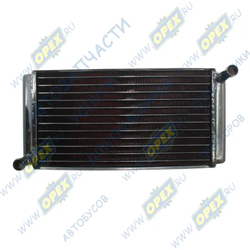 64221-8101060 Радиатор отопителя МАЗ-6422,4370; (медный 4-рядн.) 2 выхода ф20 ШААЗ1