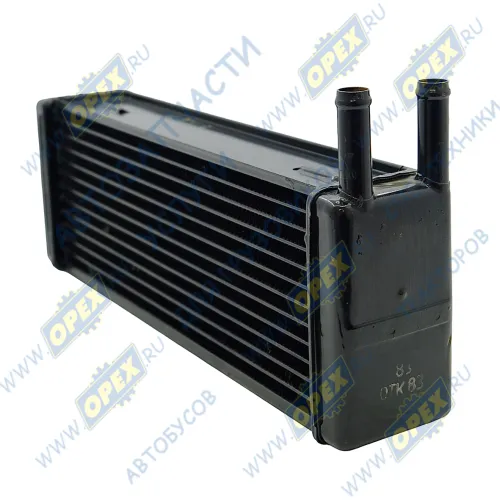 377-8101060-02 Радиатор отопителя УРАЛ 375/377/4320/43202 3-х рядн. без краника 395х132х75; 2хd=16 ШААЗ1