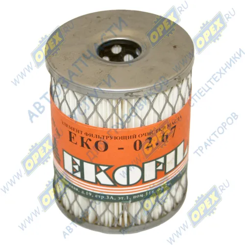 ЕКО-02.67 Фильтр масляный (элемент) ф80, Н=100 бачка ГУР ПАЗ-3204 ЭКОФИЛ