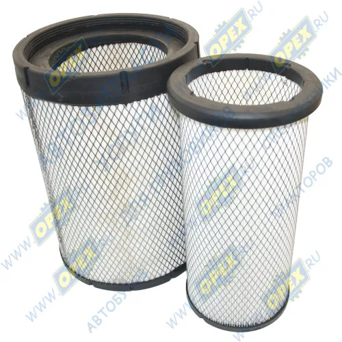 EKO-01.504 Фильтр воздушный КОМПЛЕКТ AF26597+AF26598, AA90141,K3043, Yutong 6122 (дв.Cummins ISLe) (2017г.) 426x300; AF26597+AF26598 AA90141 ЭКОФИЛ