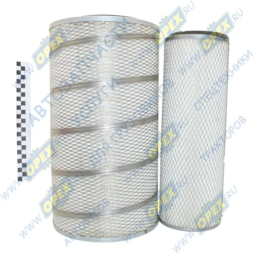 EKO-01.251 Фильтр воздушный (комплект) ф275 Н=503 Lвн.=478 Foton Bj3251 (дв. Евро–2); K2850 ЭКОФИЛ1