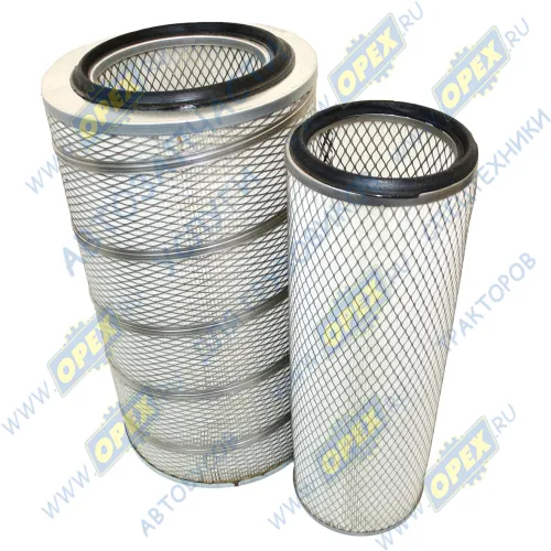 EKO-01.251 Фильтр воздушный (комплект) ф275 Н=503 Lвн.=478 Foton Bj3251 (дв. Евро–2); K2850 ЭКОФИЛ