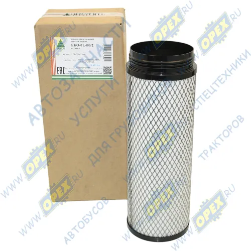 EKO-01.490/2 Фильтр воздушный A=137 D=156 H=456 MAN TGA DAF LCV (1970-2020), MAN Bus (1970-2020) ЭКОФИЛ