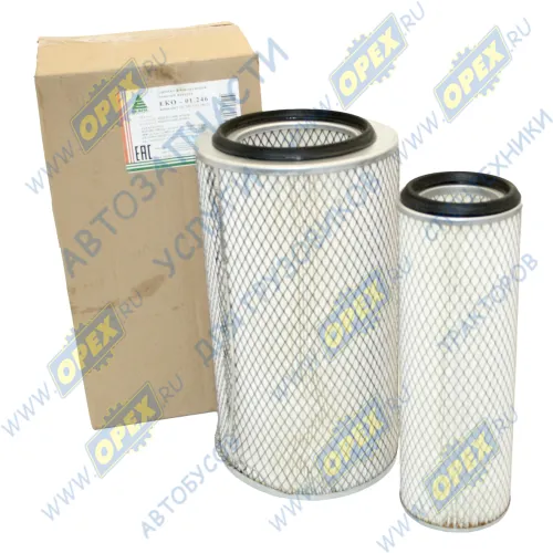 ЕКО-01.246 Фильтр воздушный КОМПЛЕКТ AF25270+AF25271, 1109N-020+1109N-030, K2442 KW2342 1109N020+1109N030 K2342 AA2956 ЭКОФИЛ