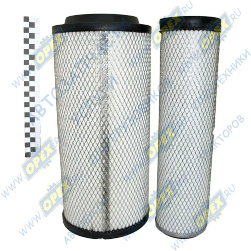 ЕКО-01.284 Фильтр воздушный КОМПЛЕКТ 32/925284+32/925285 AF26399+AF26400 ф240, Н=537 КамАЗ-5490 (дв. Daimler OM 457LA) Евро-5, КамАЗ (дв. Cummins) Евро-4 ЭКОФИЛ3