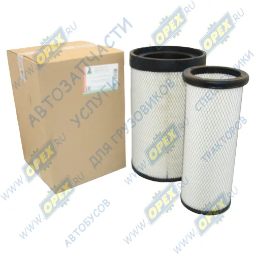 EKO-01.421 Фильтр воздушный КОМПЛЕКТ К3050 R003911 R00392 AF26433+AF26434 A1028-020+A1028-030; K3050 ЭКОФИЛ