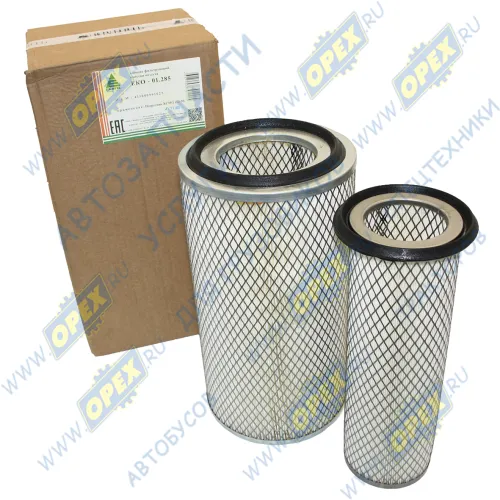 EKO-01.285 Фильтр воздушный (комплект) ф214, Н=407 Deutz SDLG LG936 погрузчик XCMG ZL–30; LIU GONG 930–1, 933, 936 (комплект) ЭКОФИЛ