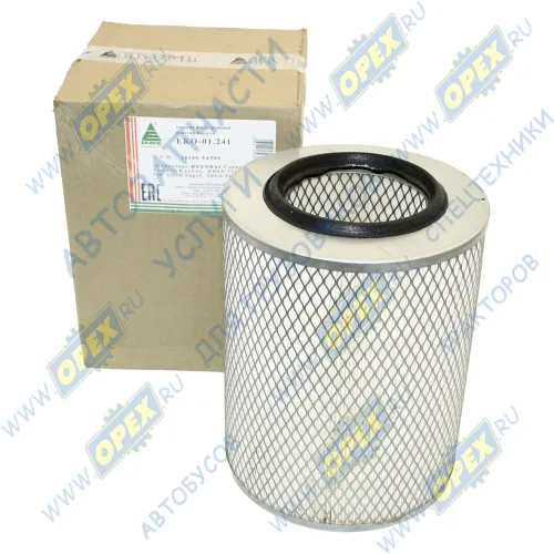 EKO-01.241 Фильтр воздушный (элемент) ЭФВ внешний/основной ф235х130; Н=297 Hyundai County/HD45/HD65/HD72/HD78 (D4AF, D4DD) ЭКОФИЛ
