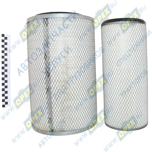 EKO-01.229 Фильтр воздушный (комплект) ф300, Н=470 SHUСHI YTK–6106; YUTONG ZK–6119 (дв. Cummins ISL 300.30 Евро–3) ЭКОФИЛ1