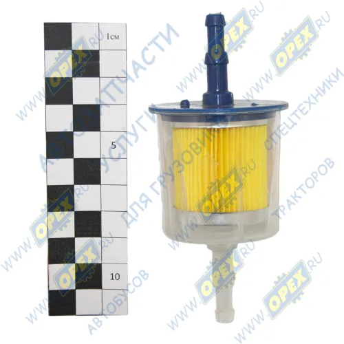 ЕКО-03.01 Z_Фильтр топливный ф51, Н=51 Техника с объемом двигателя до 2700 см3.; ф51,h=96,2вых ф8 (прямоточный) ЭКОФИЛ1