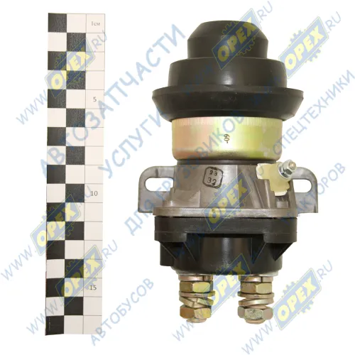 1212.3737-09 Выключатель массы АКБ (дистанционный) 2-х конт. 50А под 1 винт/24В L=160; 3 контакта под клемму с защитой от переполюсовки Экран1