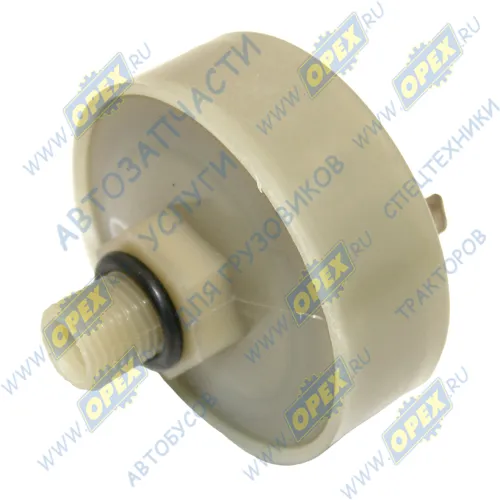 ДСФ-65 Датчик засоренности воздушного фильтра ГАЗ-3306,3308,3309,66,33106,Валдай, ГАЗон Некст; МТЗ,МАЗ,КАМАЗ,ПАЗ(650мм.рт.ст.)(пвх)ф63 h=55; 2 плоские клеммы (АДЮИ-406422-001-01) Экран1