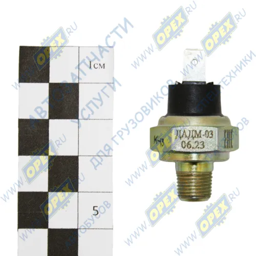 ДАДМ-03 Датчик давления масла под фишку Р=М10 маленький МАЗ, МТЗ, МОАЗ, БЕЛАЗ Экран1
