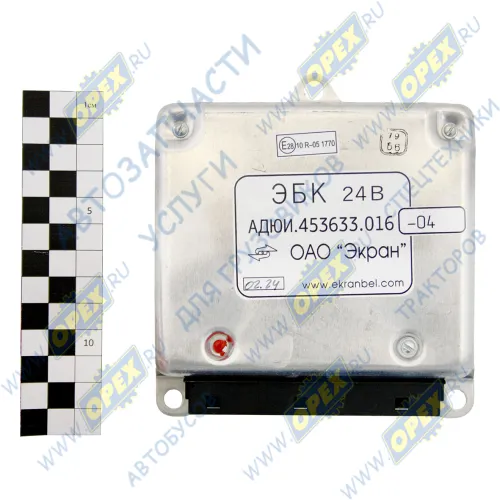 АДЮИ.453633.016-04 Электронный блок управления 24V АБС ABS-E 4S/4M (МАЗ, КАМАЗ, ПАЗ, ЛиАЗ, Волжанин TROLZA); ЭБК-04 Экран1
