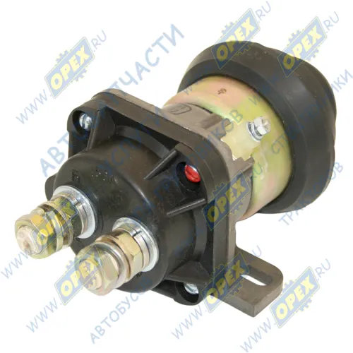 1212.3737-09 Выключатель массы АКБ (дистанционный) 2-х конт. 50А под 1 винт/24В L=160; 3 контакта под клемму с защитой от переполюсовки Экран