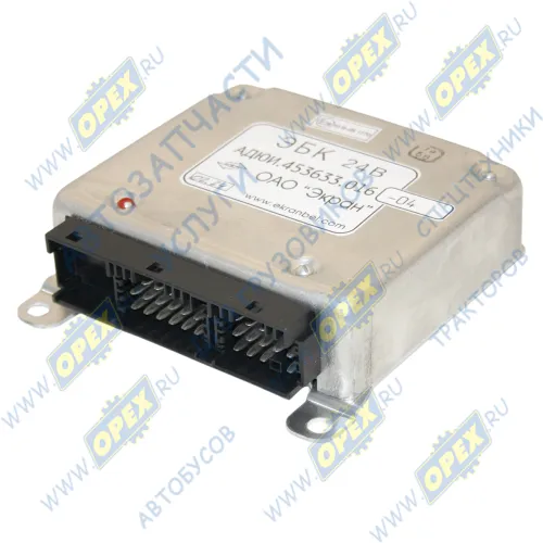 АДЮИ.453633.016-04 Электронный блок управления 24V АБС ABS-E 4S/4M (МАЗ, КАМАЗ, ПАЗ, ЛиАЗ, Волжанин TROLZA); ЭБК-04 Экран