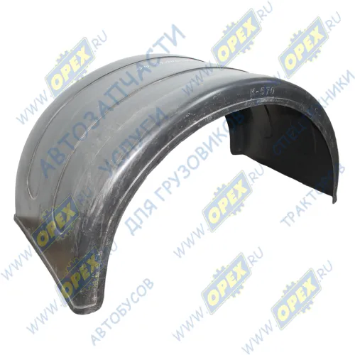 540300060-40 Крыло (ПВХ) (К-570/ К-580) двухскатное МАЗ-4370,ГАЗ-33104,Валдай Экструзион