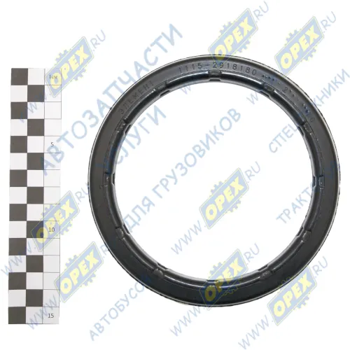1115-2918180Э Кольцо (пыльник) ф116х148х16 башмака балансира уплотнит.( внутрен.обойма обрезин.) Элемент1