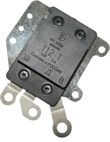 811.3702 Реле-регулятор 14В 5А (3 клеммы под болт), для ген. Г700, Г1000, 52.3771, 40.3771 ЭлМехИзмер