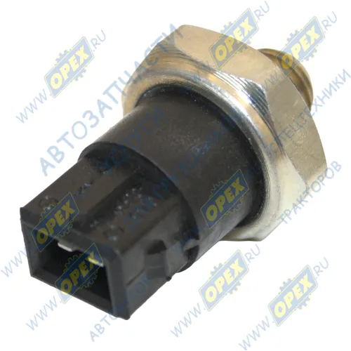 6072.3829 Датчик аварийного давления воздуха,масла М12х1,5L=45Р=7К=27 фишка2 плоск.клеммы,ГАЗ-3307,3309,Урал ЭлМехИзмер