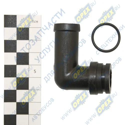 18ЖД24.8106.015 Патрубок угловой подогревателя Прамотроник 12ЖД24,16ЖД24 ЭЛТРА1