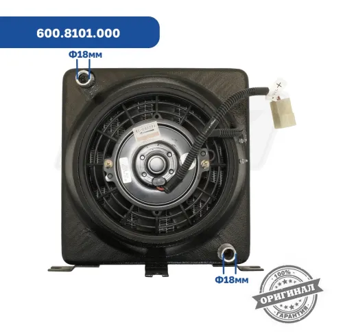 600.8101.000 Отопитель зависимый BRiZ 600 24В универсальный; радиатор алюминиевый ЭЛТРА4