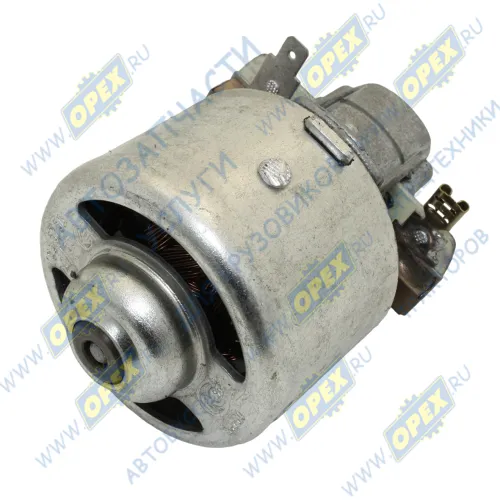 495.3730.000 Электродвигатель 24В 33ВТ ф62 L=105; 2 плоск. клеммы, отопителя КРАЗ, МАЗ, ЛАЗ, ЛИАЗ (15.81 ЭЛТРА