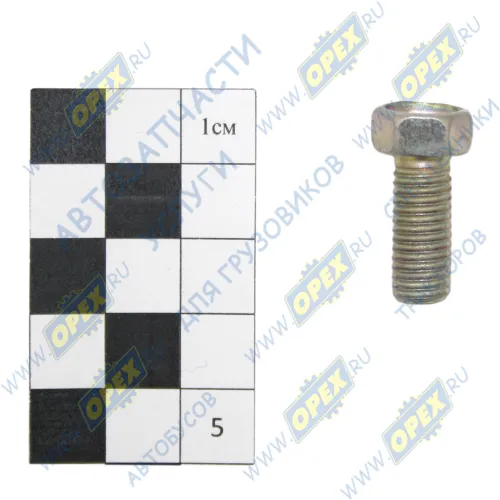 201456-П29 Болт ГОСТ-7796 М8х20х1,25; Р=18 К=12/13 с шестигр.уменьш. головкой крепления брызговика ЭТНА