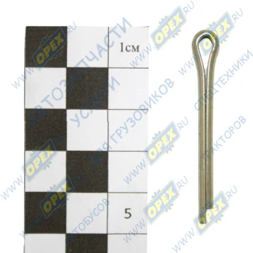 258054-П29 Шплинт разводной ф4х32-36 рулевого пальца GEORG FISCHER (1970-2020), JOST (1970-2020), MB Bus (1970-2020), SCANIA F- (2000-2020); (4х32) ЭТНА