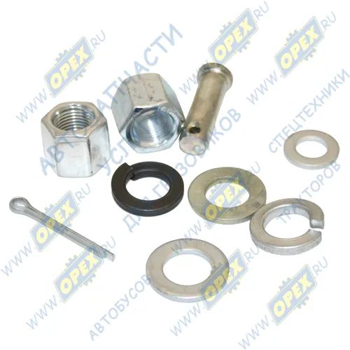 100-3519КТ РМК крепления тормозной камеры МАЗ,КамАЗ,ЗиЛ,КрАЗ (гайки,шайбы,палец,шплинт) ЭТНА