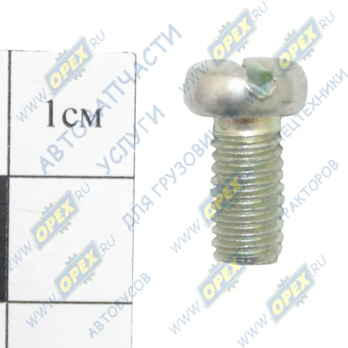 1/32760/01 Винт ГОСТ-17473 М6х12х1 Р=9 с полукруг.голов. крепл. корпуса привода замка двери, крышки бензобака(17х0х0) ЭТНА