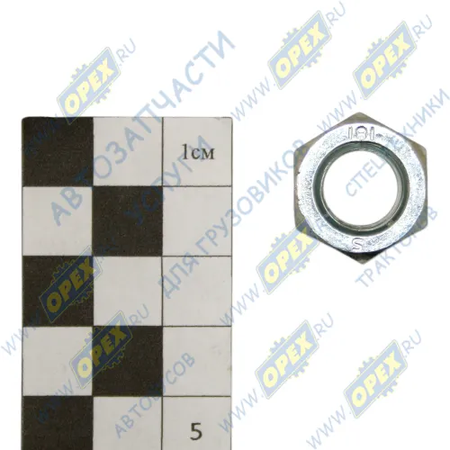250514-П29 Гайка ГОСТ-5915 М12х1,75 RVI LCV (1970-2020); 815125, h=10 К=19 ЭТНА
