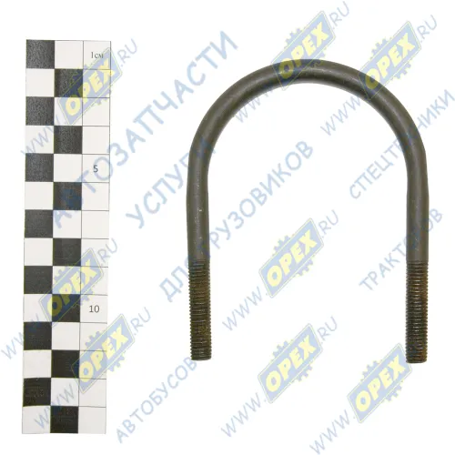 53А-1203033-01 Стремянка L=94х70, ф8 хомута глушителя ГАЗ-3302,53,3307,Газель ЭТНА