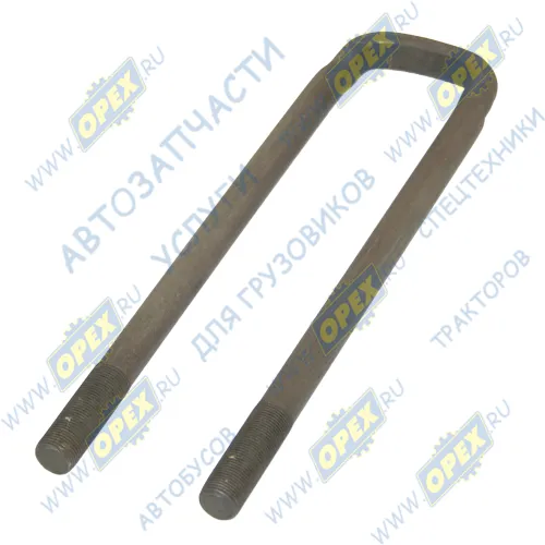 3205-2912408 Стремянка L=350х62 М20х1,5 Р=58 задней рессоры ПАЗ; (без гаек) ЭТНА