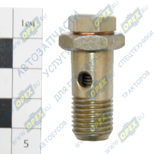 37.1111140 Клапан перепускной М14х30х1,5 Р=10 К=19; внутр.отв. ф3, ТНВД 363,773 ЯЗДА1