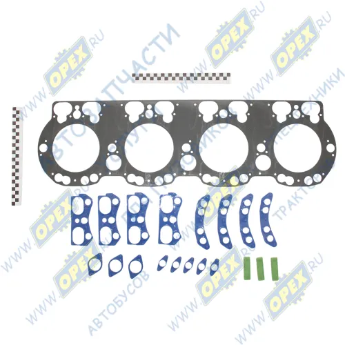 238Д-1003210 Прокладка ГБЦ ЯМЗ 238БЕ2/ДЕ2,7511 общая; (сталь+фторсиликон) ЯЗТО