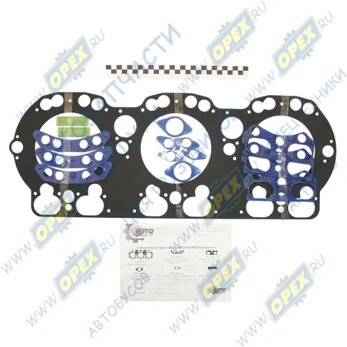 236Д-1003210 прокладка ГБЦ в сборе, фторсиликон Прокладка головки блока ЯМЗ-236НЕ,БЕ,НЕ2,БЕ2,6563; в сборе (236НЕ,НЕ2,БЕ,БЕ2,7601) (сталь+фторсиликон) ЯЗТО