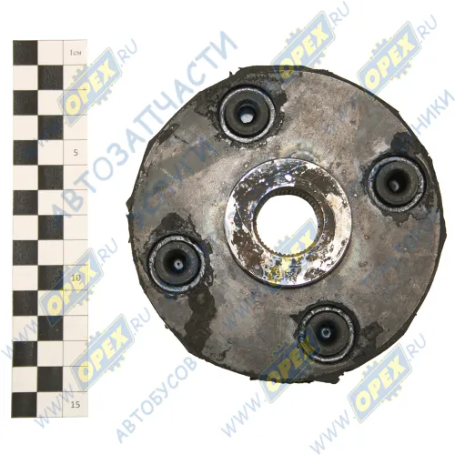 236-1308090-В2 Муфта привода вентилятора 24х120 h=20 4отв М10х1,5 РТИ+металл ЯЗТО1