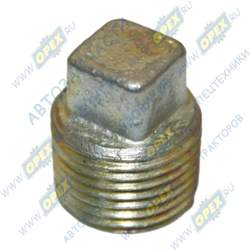 316169-П29 Пробка коническая М16х1,5 h=20 Р=13 наруж. квадрат 11х11 С/И ЯМЗ