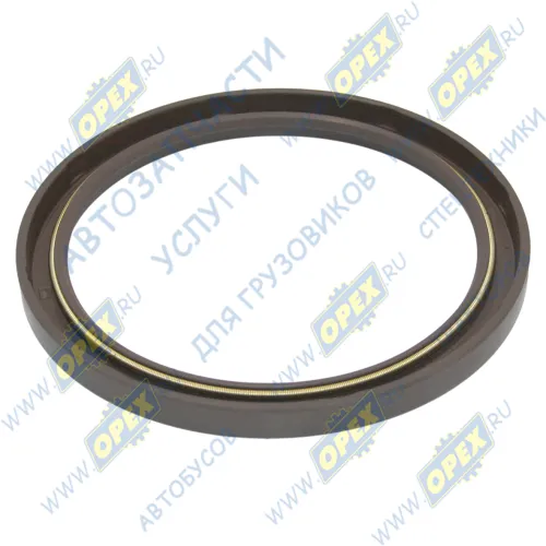 236-1005160-А6 Сальник (манжета) левого вращения 140х170х16 коленвала задн.с пружиной; (с насечками) лев.вращ. 140х170х13 ЯМЗ