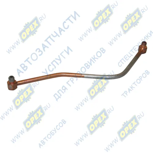 650.1111548 Трубка (сталь) ф6 L=245; наконечники ф8 К=12 С/И подвода масла к насосу топливному в сбо ЯМЗ