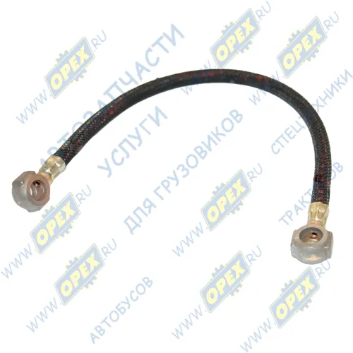 236-1111614 Трубка (РТИ) ф10; под 2 штуцера ф10 подвода масла к ТНВД ЯМЗ-236; (L=360) ЯМЗ